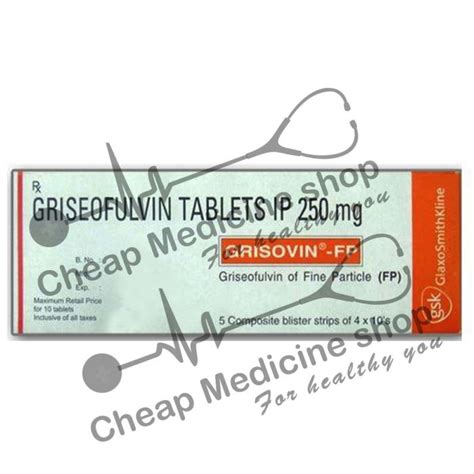 Grisovin-FP 500 Mg Tablet | Griseofulvin | Fulvicin | It's Uses