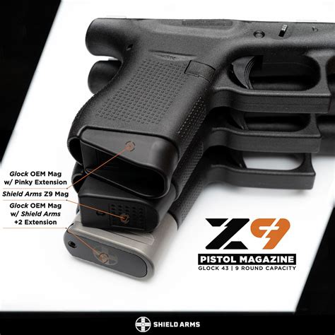 Shield Arms Z9 Magazine Starter Kits For Glock® 43