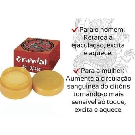 Pomada Oriental Creme De Massagem 4g Shopee Brasil