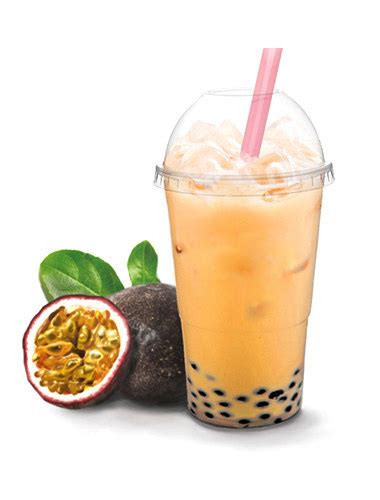 Passion Fruit Bubble Tea Mi Pho Song Vu