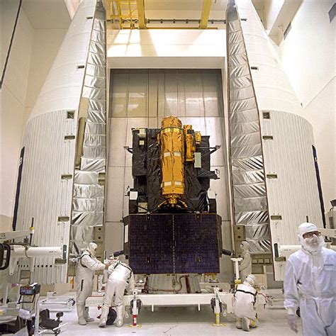 Space History Photo: Solar and Heliospheric Observatory Preparations ...