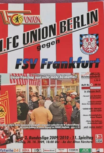 Bundesliga Fc Union Berlin Fsv Frankfurt Eur