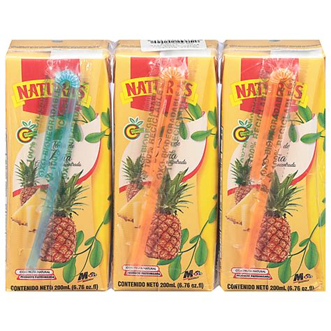 Natura S Pineapple Nectar Pack Hispanic Foodtown