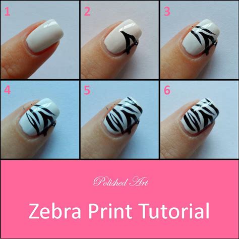 Zebra Nails Tutorial Pictures, Photos, and Images for Facebook, Tumblr ...