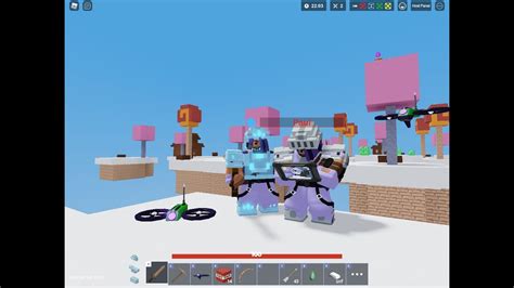 I Got The New Roblox Bedwars Cyber Kit Youtube