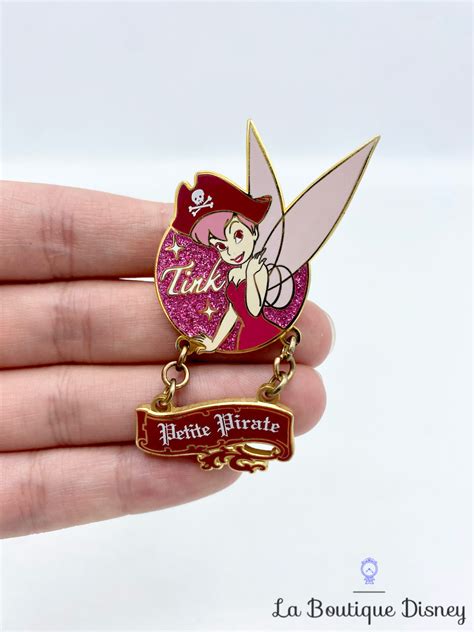 Pin Tink Petite Pirate 2 Opening Edition Disneyland Paris 2010 Fée