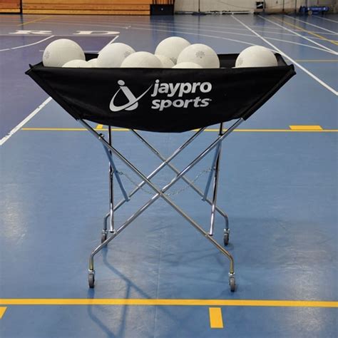 Jaypro Volleyball Hammock Drill Cart Sports Facilities Group Inc