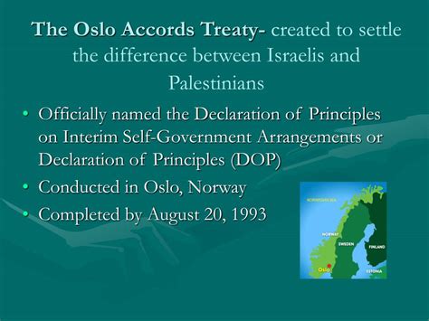 Ppt Oslo Accords Powerpoint Presentation Free Download Id6580108