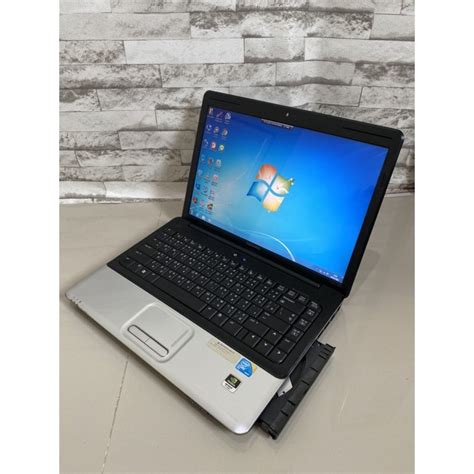 HP Compaq Presario CQ40 core 2 Duo P7550 การดจอ 512 MB โนตบคมอสอง