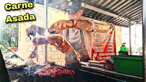 EXTREME TACOS Street Carne Asada Mexican Street Food YouTube