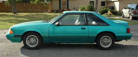 Bright Green Calypso 1991 Ford Mustang