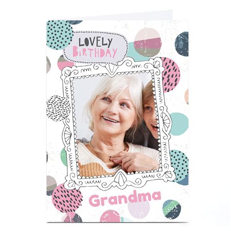 Buy Photo Bev Hopwood Birthday Card Lovely Birthday Frame For Gbp 2 29 Card Factory Uk