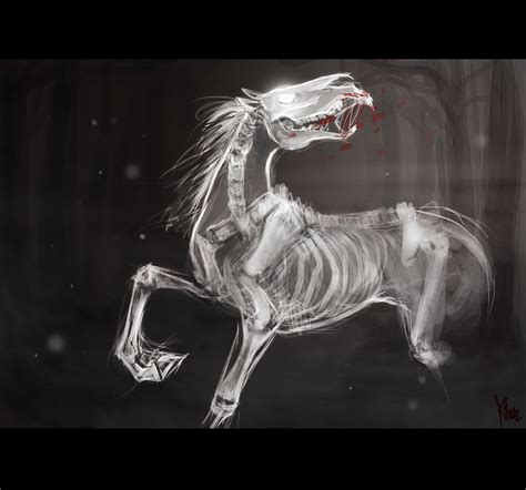 ghost horse by radacs on DeviantArt