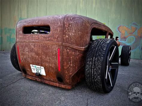 Model A Ford Rat Rod Hot Rod Twin Turbo