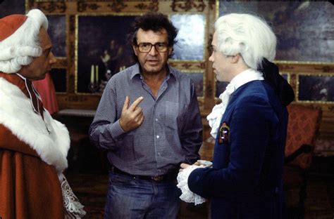 Behind the scenes of 'Amadeus' (1984). Dir. Milos Forman. : Moviesinthemaking