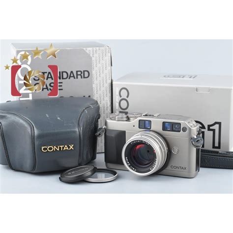 中古CONTAX コンタックス G1 ROM改 データバック付属 Carl Zeiss Planar 45mm f 2 T