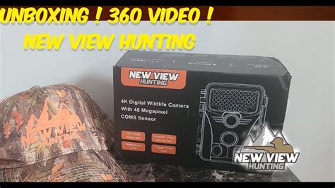 New View Hunting 4k Trail Camera Unboxing YouTube