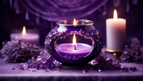 What Does The Purple Candle Mean Just Candles