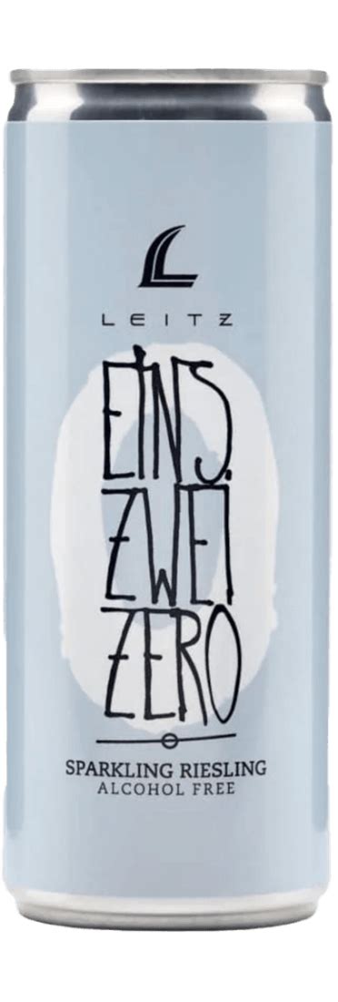 Eins Zwei Zero Sparkling Riesling Alkoholfrei Dose Leitz Terravigna