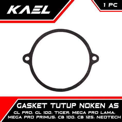 Gasket Tutup Noken As Honda GL 100 Pro Tiger Mega Pro Lama New