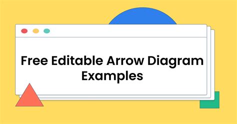 Free Editable Arrow Diagram Examples Edrawmax Online