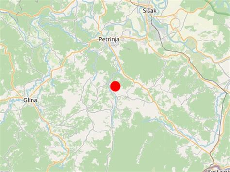 Kod Petrinje Novi Potres Magnitude Prema Richteru Narod Hr