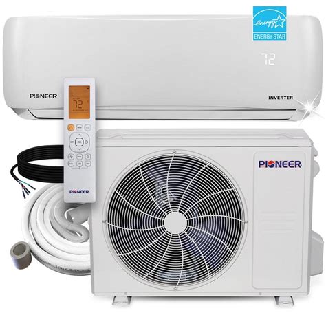 Pioneer 18 000 BTU 1 5 Ton 23 7 SEER2 Ductless Mini Split ENERGY STAR