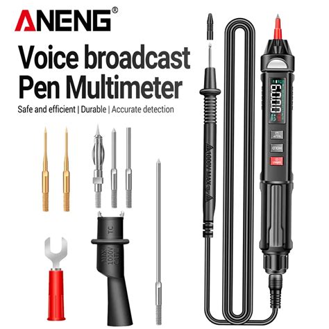 Aneng A Counts Intelligent Voice Broadcast Multimeter Digital