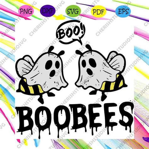 Boo Bees Halloween Svg Halloween Svg Boo Boo Svg Boo Boo Crew Svg Cherishsvgcricut