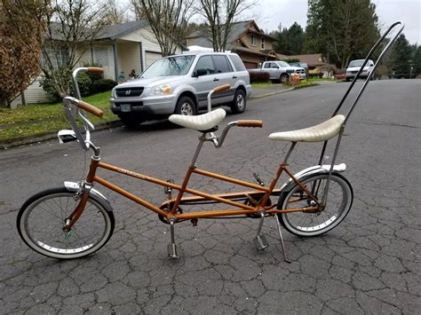 1968 Coppertone Schwinn Mini Twinn Sell Trade Complete Bicycles