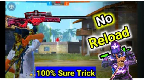 How To Use Sniper Without Reload Simple Trick Youtube