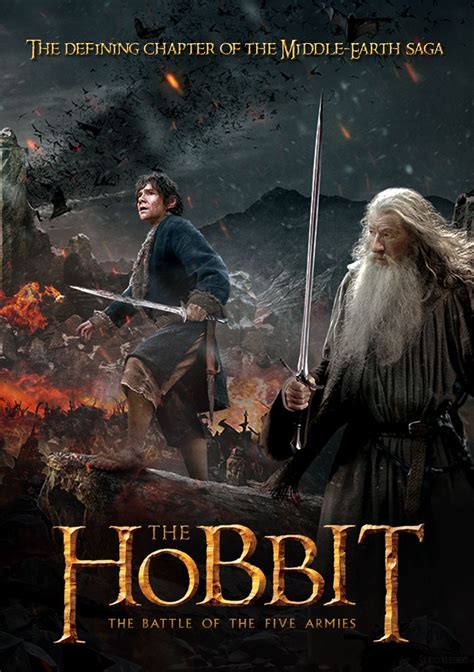 Hobbit Battle Of Five Armies Movie Poster