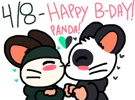 Happy Birthday Panda R Hamtaro