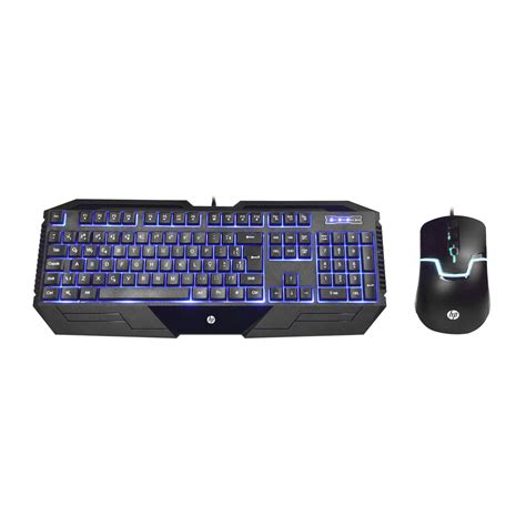 Teclado E Mouse HP USB Gaming Membrana Preto GK1100 Comtek Tecnologia