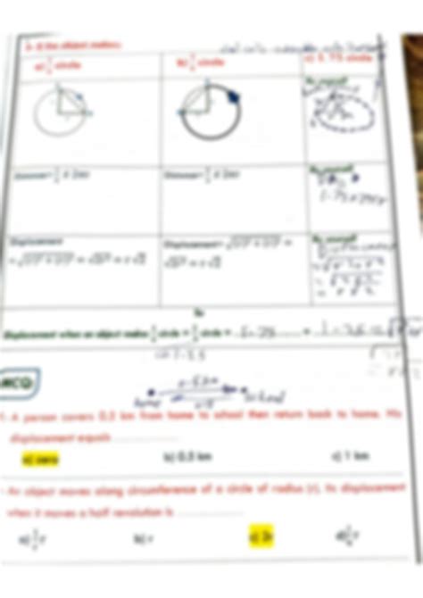 Solution Distance And Displacement With Examples Studypool