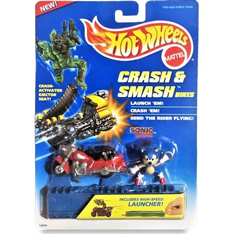 HW Sonic Crash And Smash Bike Best Hot Wheels Store