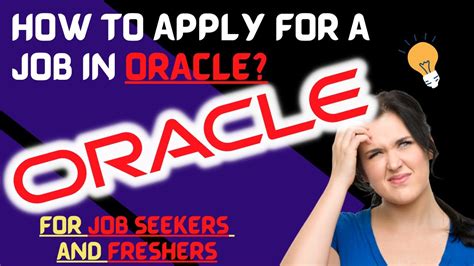 How To Apply For A Job At Oracle India Usa Aus Uk Freshers