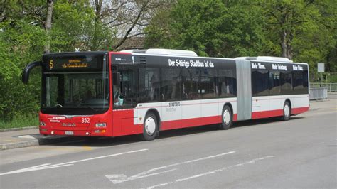 Stadtbus Nr 352 MAN Lion S City GL Am 30 4 2016 Beim Technorama