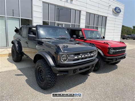 Our Bronco Gets Wp Leveling Kit Black Rhino Chamber Wheels