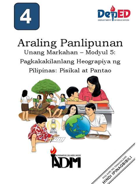 Ap 4 Q1 Mod5 Ang Heograpiya Ng Pilipinas Pdf