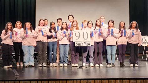 Terre Haute South Vigo High School Celebrating Spelling Bowl Team Youtube