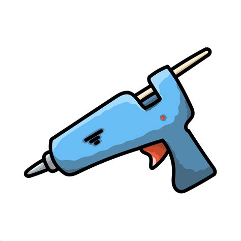 Glue Gun Hand Draw 13959418 Vector Art At Vecteezy