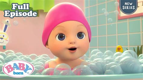 Bath Time 🛁 Episode 2 👶 Baby Born The Animated Series Youtube