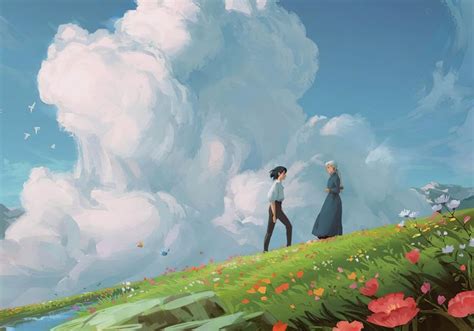 Pin By Phuong Vo On Ghibli In 2024 Howls Moving Castle Art Studio