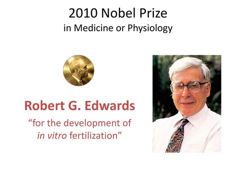 PPT - 2010 Nobel Prize in Medicine or Physiology PowerPoint ...