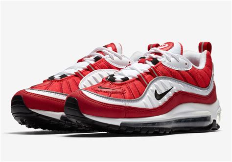 Nike Air Max 98 Red/White Spring 2018 | Nice Kicks