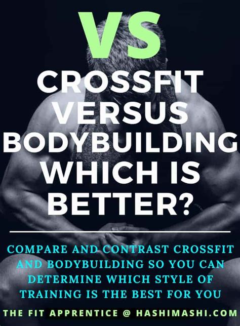 Crossfit Body Vs Bodybuilder Body