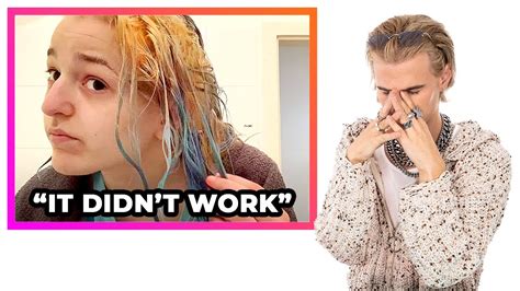 Hairdresser Reacts To People Going Blue To Blonde The Struggle Is Real