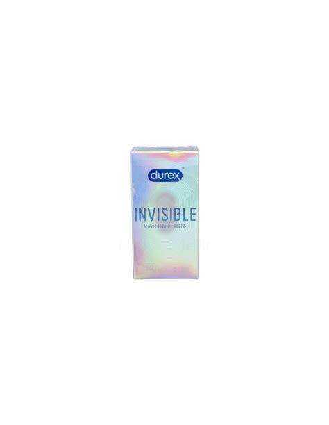 Durex Invisible El M S Fino Preservativos Farmahogar