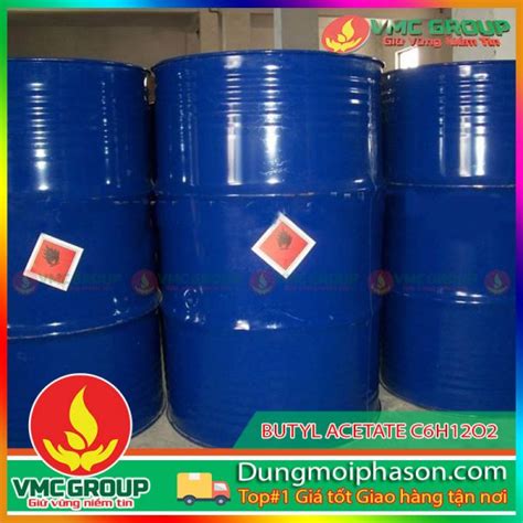 DUNG MÔI BUTYL ACETATE BA C6H12O2 CHÍNH PHẨM DUNG MÔI VIỆT MỸ TOP 1